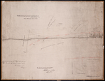 Plan Shewing the Northern Boundary Line of the Victoria Park Roadway as Surveyed by Thomas W. May L. S.