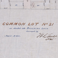 Common Lot No 21 as divided into Building Lots