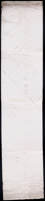 Plan of a Line of Road from Montague River Bridge to Wood Islands: Run in November 1833